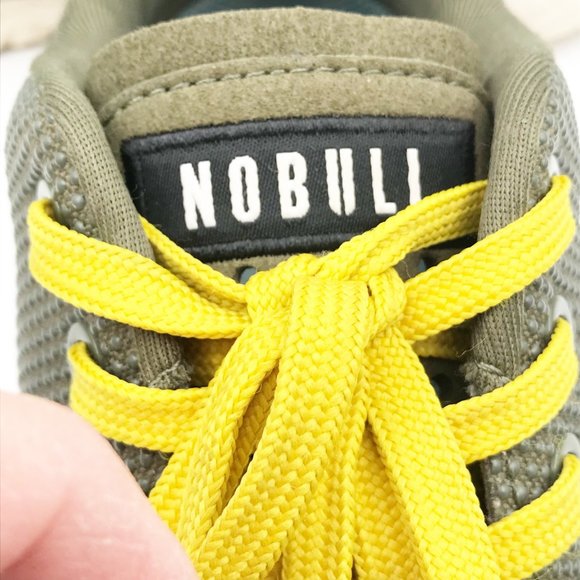 NOBULL Trainers Green Athletic Running Sneakers Shoes Mens 8.5 Womens 10 - Picture 11 of 13